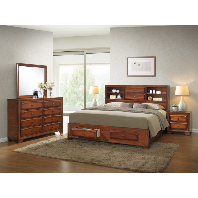 Solid oak bedroom sets deals for sale